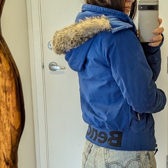 Like New Royal Blue Bench Jacket - Picture 1 of 12